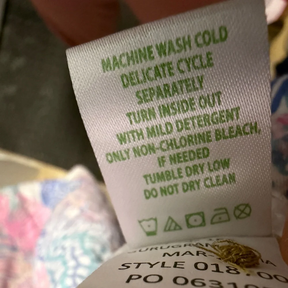 Lilly Pulitzer lagoon linen shirt dress - Picture 5 of 6